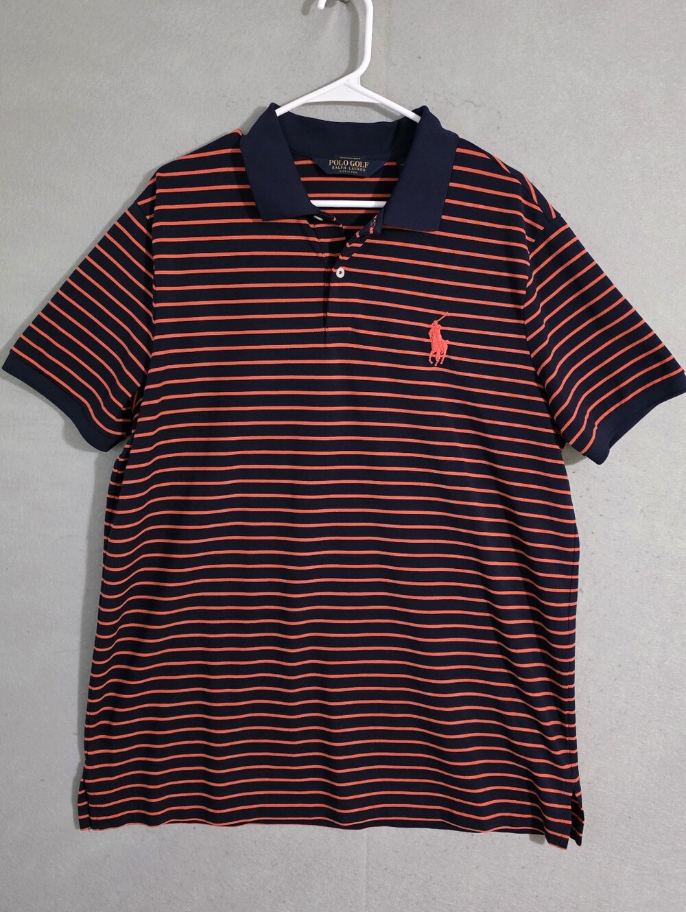 NWOT Polo Golf Ralph Lauren Mens Pro Fit Big Pony Striped Polo Size XL